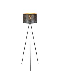 Globo , Schwarz , Metall , 153 cm , mit Schalter , Beleuchtung, Innenleuchten, Stehleuchten