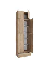 Mid.you , Sonoma Eiche , Holzwerkstoff , 1 Schublade(n) Schubladen , 70x240x39 cm , Garderobe, Garderobenschr&auml;nke