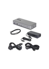 StarTech.com - docking station - USB-C 3.2 Gen 2 - 2 x DP HDMI - 1GbE