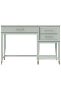 Mid.you , Gr&uuml;n , Metall, Holzwerkstoff , 3 Schublade(n) Schubladen , 49x77x115 cm , gastro- und objekttauglich , B&uuml;rom&ouml;bel, Schreibtische, Schreibtische