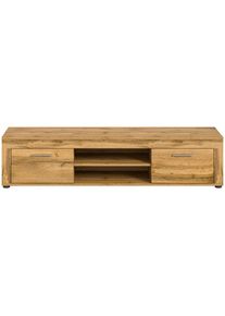 Mid.you , Eiche Wotan , Holzwerkstoff , 1 F&auml;cher , 160x37x40 cm , FSC MIX , Wohnzimmer, TV-M&ouml;bel, TV- & Lowboards