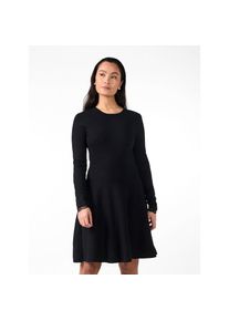 Y.A.S Strickkleid &raquo;YASBECCO&laquo; mit Spitze am &Auml;rmelsaum schwarz, Gr&ouml;&szlig;e XXL