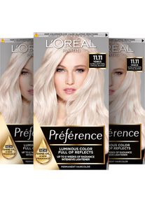 L'Or&eacute;al L'OR&Eacute;AL PARIS Coloration &raquo;PR&Eacute;F&Eacute;RENCE HAARFARBE&laquo; dauerhafte Haarcoloration mit 100% Grauabdeckung