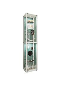 Vcm Standvitrine &raquo;Holz Glas Stand Vitrine Sammelvitrine Kavisa XL&laquo; 1 Stk. tlg.