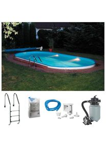 Konifera Ovalpool &raquo;Lanzarote I&laquo; 5-tlg., BxLxH: 320x600x110 cm