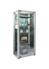 Vcm Standvitrine &raquo;Holz Glas Stand Vitrine Sammelvitrine Kavisa L&laquo; 1 Stk. tlg.