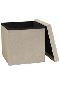 Vcm Sitztruhe &raquo;Stoff Sitztruhe Sitzbank Truhe Box Hocker Boxas&laquo; 1 Stk. tlg.