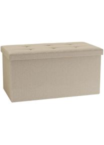 Vcm Sitztruhe &raquo;Stoff Sitztruhe Sitzbank Aufbewahrungsbox Boxas&laquo; 1 Stk. tlg.