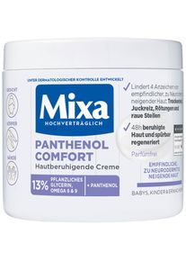 Mixa K&ouml;rpercreme &raquo;Mixa PANTHENOL COMFORT HAUTBERUHIGENDE CREME&laquo; sanfte Pflege, hilft bei zu Neurodermitis neigender Haut, fettet nicht