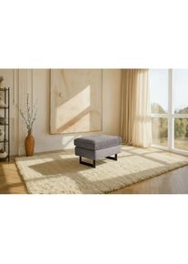 Home Affaire Polsterhocker &raquo;Pinto&laquo; mit Keder, Metallf&uuml;&szlig;en und auch in Cord Bezug erh&auml;ltlich