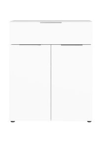 Germania Kombikommode &raquo;Oakland mit Glasauflagen,&laquo; Breite 83 cm, mit Schubladen, in vers. Varianten