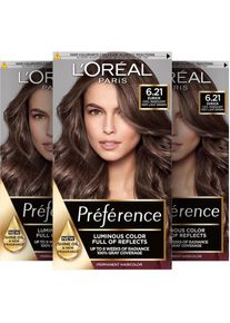 L'Or&eacute;al L'OR&Eacute;AL PARIS Coloration &raquo;PR&Eacute;F&Eacute;RENCE HAARFARBE&laquo; dauerhafte Haarcoloration mit 100% Grauabdeckung