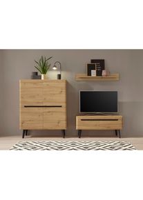 Home Affaire Wohnwand &raquo;Torge, Anbauwand, Schrankwand, Mediawand, Wohnzimmer-Set&laquo; 3 Stk. tlg.