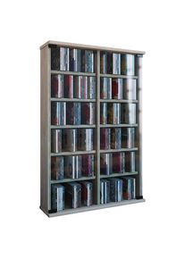 Vcm Media-Regal &raquo;Holz CD DVD Stand Regal Schrank Roma Glast&uuml;r&laquo; 1 Stk. tlg.