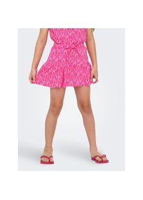 KIDS Only Volantrock &raquo;KOGZALINA LIFE SKORTS PTM&laquo; im sommerlichen Alloverprint rosa, Gr&ouml;&szlig;e 152