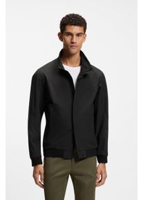 Softshelljacke BOSS Green "Porsche Spirit 70 Capsule Collection", Herren, Gr. L, schwarz (schwarz001), Web, Obermaterial: 100% Polyester, unifarben, regular fit h&uuml;ftbedeckend, angesetztes B&uuml;ndchen, Jacken Softshelljacke, Premium Herrenmode Limited, Funktionsjacke, wasserabweisend, winddicht