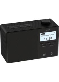 Philips Digitalradio (DAB+) "TAR5600", schwarz, B:22,2cm H:14,7cm T:9,6cm, Radios, UKW, USB, Bluetooth, Digitalradio (DAB+)