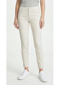 7/8-Hose MAC "SLIM 7/8", Damen, Gr. 42, L&auml;nge 27, pumice stone ppt, Web, Obermaterial: 97% Baumwolle, 3% Elasthan, slim fit 7/8-L&auml;nge, Hosen 7/8-Hose, in ultraleichter Qualit&auml;t