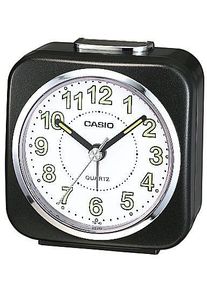 Quarzwecker Casio "TQ-143S-1EF", schwarz, Wecker, Quarzwecker, Wecker, Reisewecker, Beleuchtung, Schlafzimmer, Geschenkidee