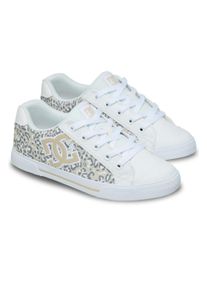 Sneaker DC Shoes "Chelsea", M&auml;dchen, Gr. 6,5(37,5), cheetah, Obermaterial:Obermaterial: Textil / Futter: Textil / Au&szlig;ensohle: Gummi;, Schuhe Sneaker