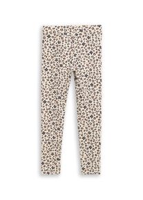 Leggings Tom Tailor, Jungen, Gr. 104, N-Gr, small leopard print, Web, Obermaterial: 95% Baumwolle, 5% Elasthan, regular fit normal, Hosen Leggings, mit All-Over Print