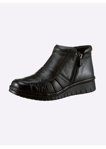 Stiefelette CLASSIC, Damen, Gr. 41, schwarz, Glattleder, Leder, Rindsleder, Schuhe Stiefelette
