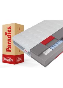 Taschenfederkernmatratze Paradies "Neuheit: Paradies Prolife Supreme, Matratze 90x200, 140x200 cm & mehr", wei&szlig; (wei&szlig;, neutral), B:80cm H:22cm L:200cm, Bezug: 65% Polyester, 35% Viskose, Matratzen, Taschenfederkernmatratze, 7-Zonen Matratze, ergonomisch, atmungsaktiv