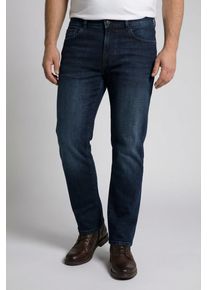 Regular-fit-Jeans Camel Active, Herren, Gr. 44, L&auml;nge 36, blau (night blau), Denim/Jeans, Obermaterial: 85% Baumwolle, 13% Polyester, 2% Elasthan, unifarben, regular fit kn&ouml;chellang, Jeans Regular-fit-Jeans, mit Leder-Badge