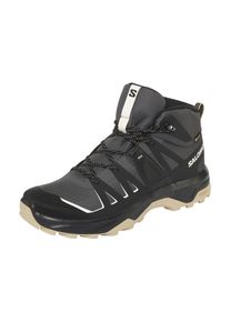 Outdoorschuh Salomon "EXTEND MID GORE-TEX", Damen, Gr. 49, asphalt, gray gr&uuml;n, rainy day, Synthetik, Textil, Schuhe Outdoorschuh, wasserdicht dank Gore-Tex Membrane