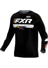 FXR Apex MX, maglia , colore: Nero/Bianco , dimensione: L