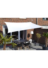 Sonnensegel FLORACORD, wei&szlig;, B:250cm T:250cm, Polyester, Sonnensegel, Sonnensegel, BxT: 250 x 250 cm