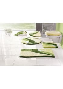 Badematte OTTO HOME "Magnus, Badvorleger, Badezimmer Teppich" Gr. 8, gr&uuml;n, H:20mm, Polyacryl, Badematten, Badematte, mehrfarbig, Badteppich, Badematten auch als 2 teiliges Set & rund