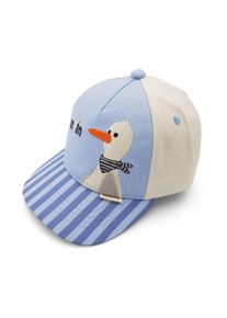 Baseball Cap MaxiMo, Jungen, Gr. 51/53, blau fog, sanftes wei&szlig;, Canvas, Baumwolle, Caps Baseball Cap, gute Bel&uuml;ftung