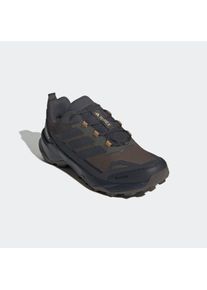 Wanderschuh adidas terrex "TERREX SKYCHASER AX5 GORE-TEX", Herren, Gr. 47, gr&uuml;n (shadow olive, carbon, bronze strata), Synthetik, Textil, Schuhe Wanderschuh, wasserdicht dank Gore-Tex Membrane