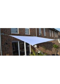 Sonnensegel Floracord, wei&szlig;, B:400cm T:300cm, Polyester, Sonnensegel, Sonnensegel, BxT: 400x300 cm, wei&szlig;