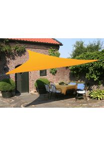 Sonnensegel Floracord, gelb (sonnengelb), B:360cm T:360cm, Polyester, Sonnensegel, Sonnensegel, Schenkell&auml;nge: 360 cm