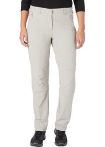 Outdoorhose McKINLEY "Da.-Abzipphose Mandorak II W", Damen, Gr. 52, N-Gr, grau, Web, Obermaterial: 90% Polyamid, 10% Elasthan, unifarben, Hosen Outdoorhose