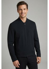 Sweatjacke Cinque "CICROSS", Herren, Gr. S, dunkelblau, Sweatware, Obermaterial: 52% Polyester, 21% Polyamid, 17% Viskose, 10% Elasthan, unifarben, regular fit normal, Rundhals, B&uuml;ndchen, Sweatjacken Sweatjacke, mit Stehkragen, Regular Fit, 2-Wege-Rei&szlig;verschluss