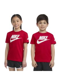 T-Shirt Nike Sportswear "NKN FUTURA EVERGREEN", Jungen, Gr. 116 (6), rot (university rot), Obermaterial: 60% Baumwolle, 40% Polyester, Rundhals, Shirts T-Shirt, f&uuml;r Kinder