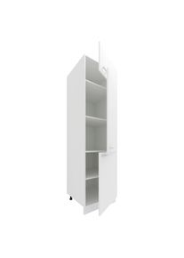 Unterschrank Vcm "K&uuml;chenschrank B. 60 cm Hochschrank K&uuml;che Esilo", wei&szlig;, B:60cm T:57cm, Obermaterial: 100% Holz Wood., Schr&auml;nke, Unterschrank