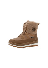 Winterboots Kappa "Philia", Damen, Gr. 41, beige (sand), Synthetik, Schuhe Winterboots, Winterschuhe, Winterstiefel, Snowboots, gef&uuml;ttert, wasserdicht