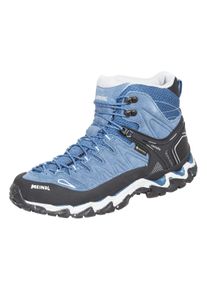 Winterstiefel Meindl "Lite Hike Lady GTX" Gr. 8, blau (blau, grau), 8, Obermaterial: 100% Synthetik synthetic., Schuhe, Winterstiefel