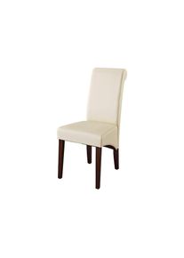 Home Affaire, Esszimmerstuhl &raquo;Rito&laquo; (Set) 2 Stk., beige, NaturLeder;FSC -zertifiziertes Massivholz: Buche;Kunstleder,