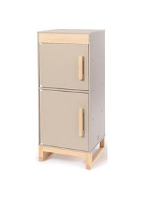 Musterkind , Kinder-K&uuml;hlschrank &raquo;Ficus, warmgrau/natur&laquo;, warmgrau/natur, Holz,