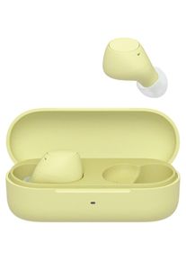 Sony, wireless In-Ear-Kopfh&ouml;rer &raquo;WF-C510&laquo; A2DP Bluetooth AVRCP Bluetooth Bluetooth HFP HSP Multi-Point-Verbindung True Wireless, Gelb, Non-Stop-
