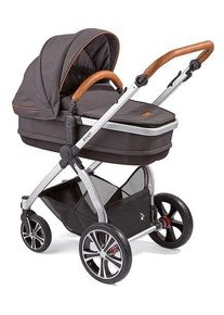 Gesslein Indy Kinderwagen inkl. Relax Babywanne | grau/orange