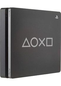 Sony PlayStation 4 Slim (PS4 Slim) | Days of Play Edition | 1 TB | schwarz