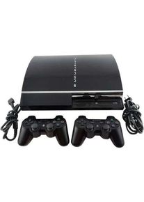 Sony PlayStation 3 Fat | 40 GB | 2 Controller | schwarz