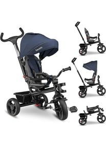 lionelo Haari 2-in-1 Dreirad | blau