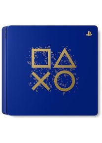 Sony PlayStation 4 Slim (PS4 Slim) | Days of Play Edition | 500 GB | blau